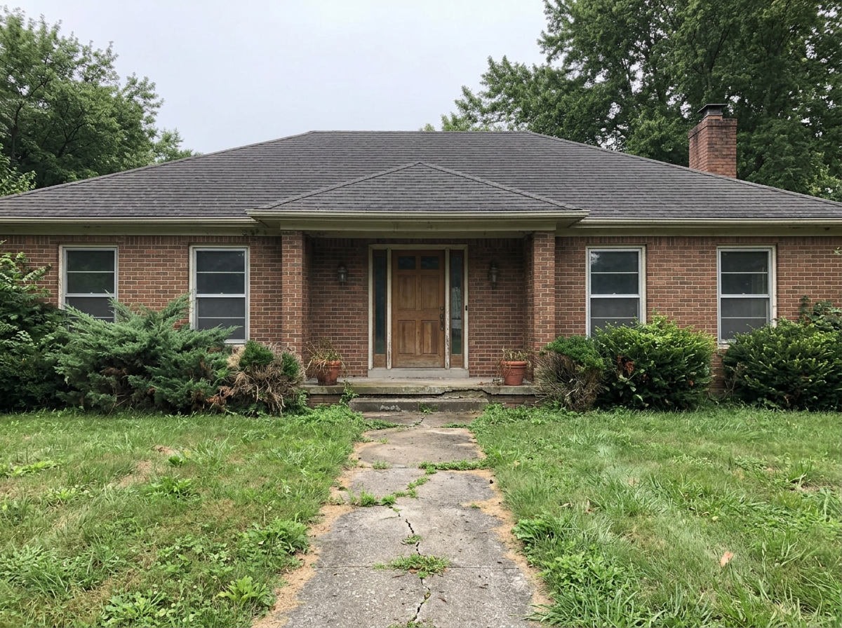 Mid City Ranch Transformation — before renovation